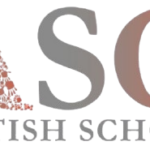 Aso British School crest